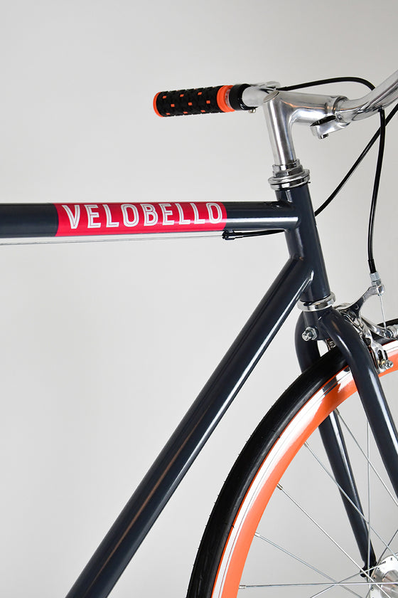 fixed gear bike london SOHO | Grey | Fixed / Free Wheel Bike